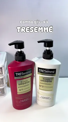 Combo gội- xã TRESEMMÉ 💆‍♀️🫧 #goixatresemme #nhuommau #phuchoitoc #hoptaccungunilever #chamsoctoc #vietnam #haircare #xuhuong #fyp 