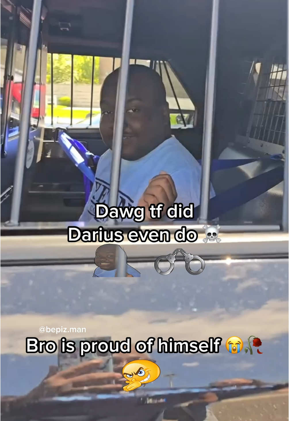 What he do ☠️ #darius #cops #stim #bepizman #goofyahh #donpollo #memes 