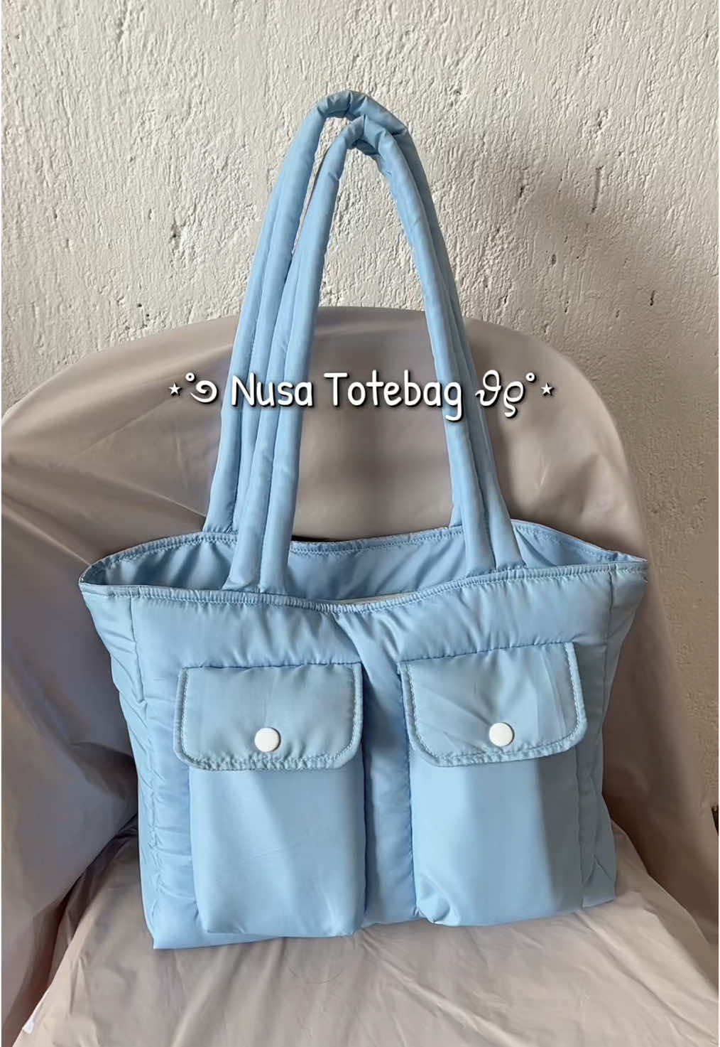 yang baru dari hutch😍😍 Nusa totebag yang ga kalah cakep dari taro totebag🥰🥰 #hutch #hutchsense #tastotebag #totebag #dailybag #tas 