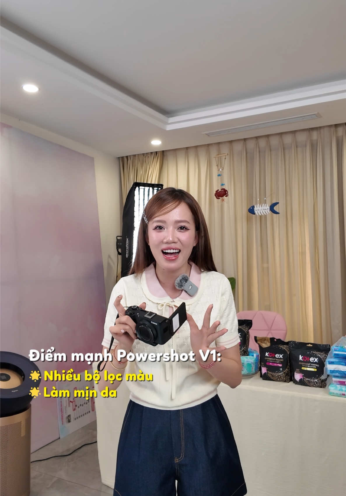 Thực chiến 1 buổi livestream cùng Mèo và khám phá set up phòng live của mình nhé!  #Canon #PowershotV1 #CanonVietNam 