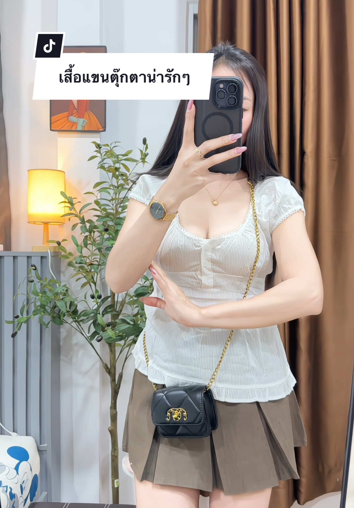 👉@✿ หนิงอัน อันหนิง ✿ #เสื้อแขนตุ๊กตา #รีวิวเสื้อผ้าแฟชั่น #ทริคแต่งตัว #ไอเดียแต่งตัว #เปิดการมองเห็น #ฟีดดดシ 