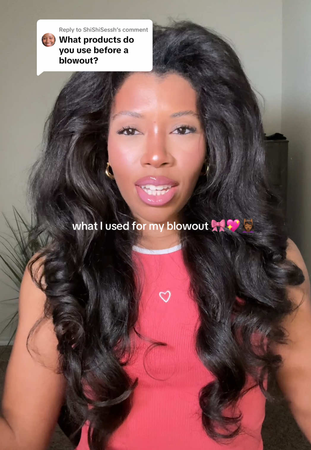 Replying to @ShiShiSessh  @Olaplex  @Redken  @Wella Professionals  @amika  @SexyHair  @MISEENSCENE_OFFICIAL  @ETERNAL MUSE  #blowout #hairroutine #naturalhair #hairtok 