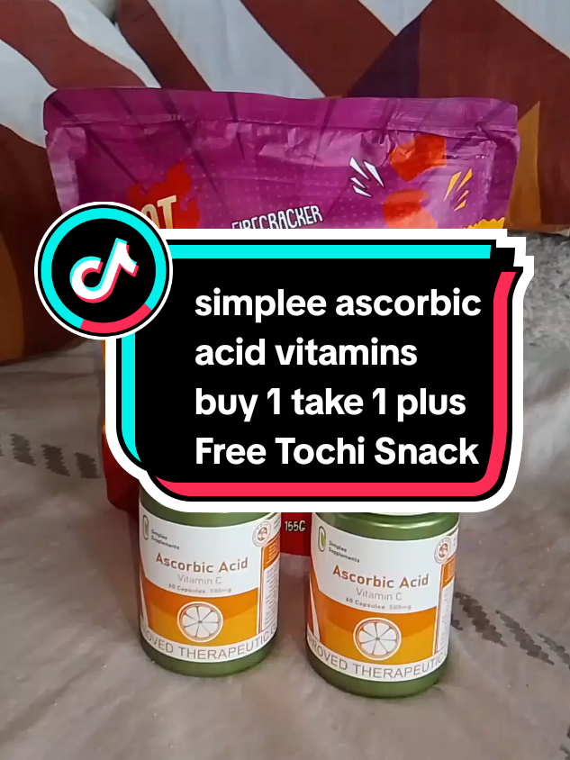 [ BUY 2 GET TOCHI ] Buy 2 Simplee Ascorbic Acid vitamins  Pampataba at pampaputi na rin .. BILI na sa Yellow Basket  #fyp  #tiktokviral  #foryoupage  #fypシ゚viral  #tiktok  #fyppppppppppppppppppppppp 