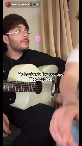 @TITO DOUBLE P👹🖤 yo haciendo en vivo soy tipo el Tito sin  saber que show 😅