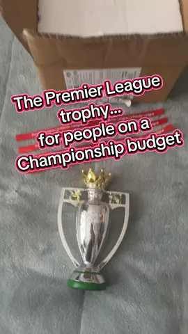 Premier - Trophy - Football  #Premier #Trophy #Football #Champions #Winners #2025 #Liverpool #TikTokMadeMeBuyIt #Spotlight #fyp #SupportSmallUKBusinesses #Summer #SummerDeals #Viral #GiftIdeas #DealDrops  #CreatorClub 
