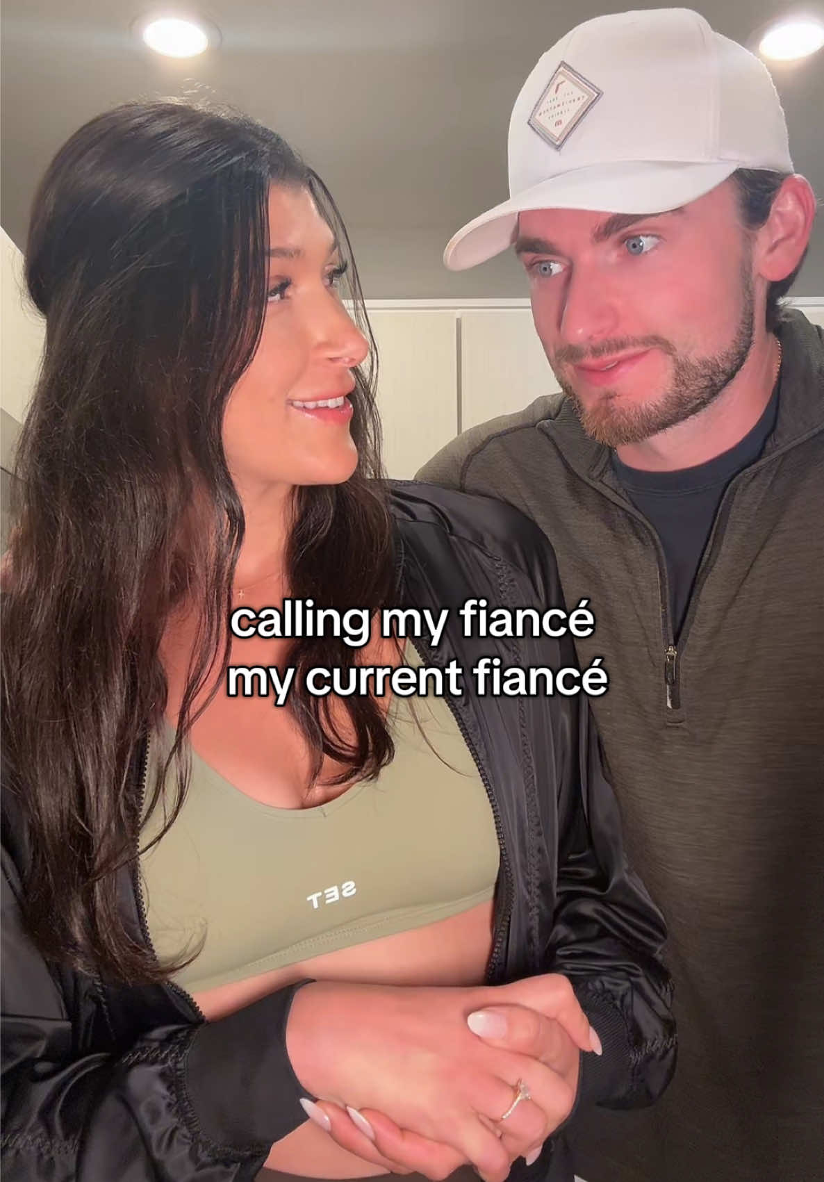 he didn’t like being called “current” i feel bad now 🫣🥹 @cullinarycullen #currentboyfriend #couplegoals #couplecomedy #couplestiktok #fiance 