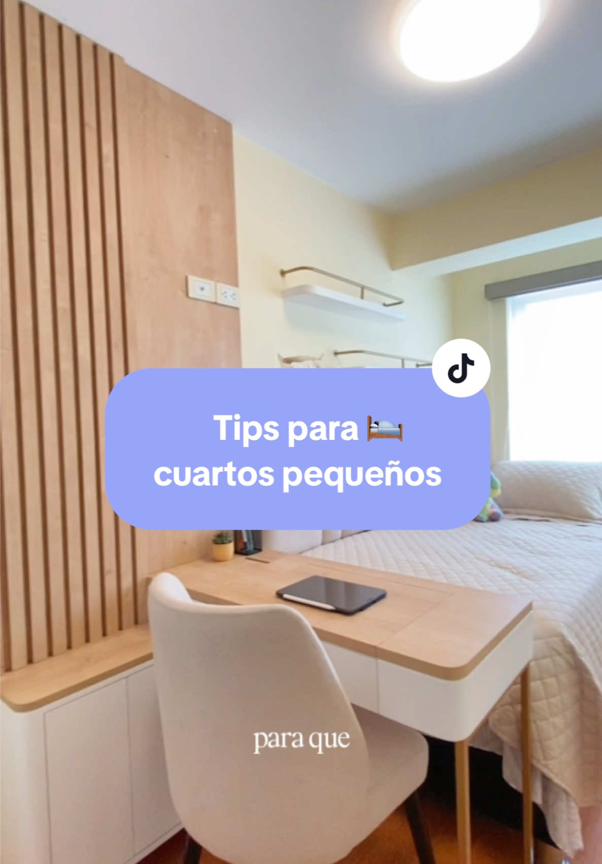 ¿Tienes un dormitorio pequeño y no sabes por dónde empezar?🙋🏻‍♂️ No necesitas más espacio, necesitas mejores ideas. Con los muebles adecuados y una buena distribución, tu dormitorio puede tener TODO sin sentirse apretado ✨🫶🏻🛋️ #mueblesamedida #dormitoriopequeño #habitos #organización #decoration #homedecor #tips #remodelación #diseño #dormitorioorganizado #consejos #pinterest #viral #content #remodelación #Lifestyle #personalizables  