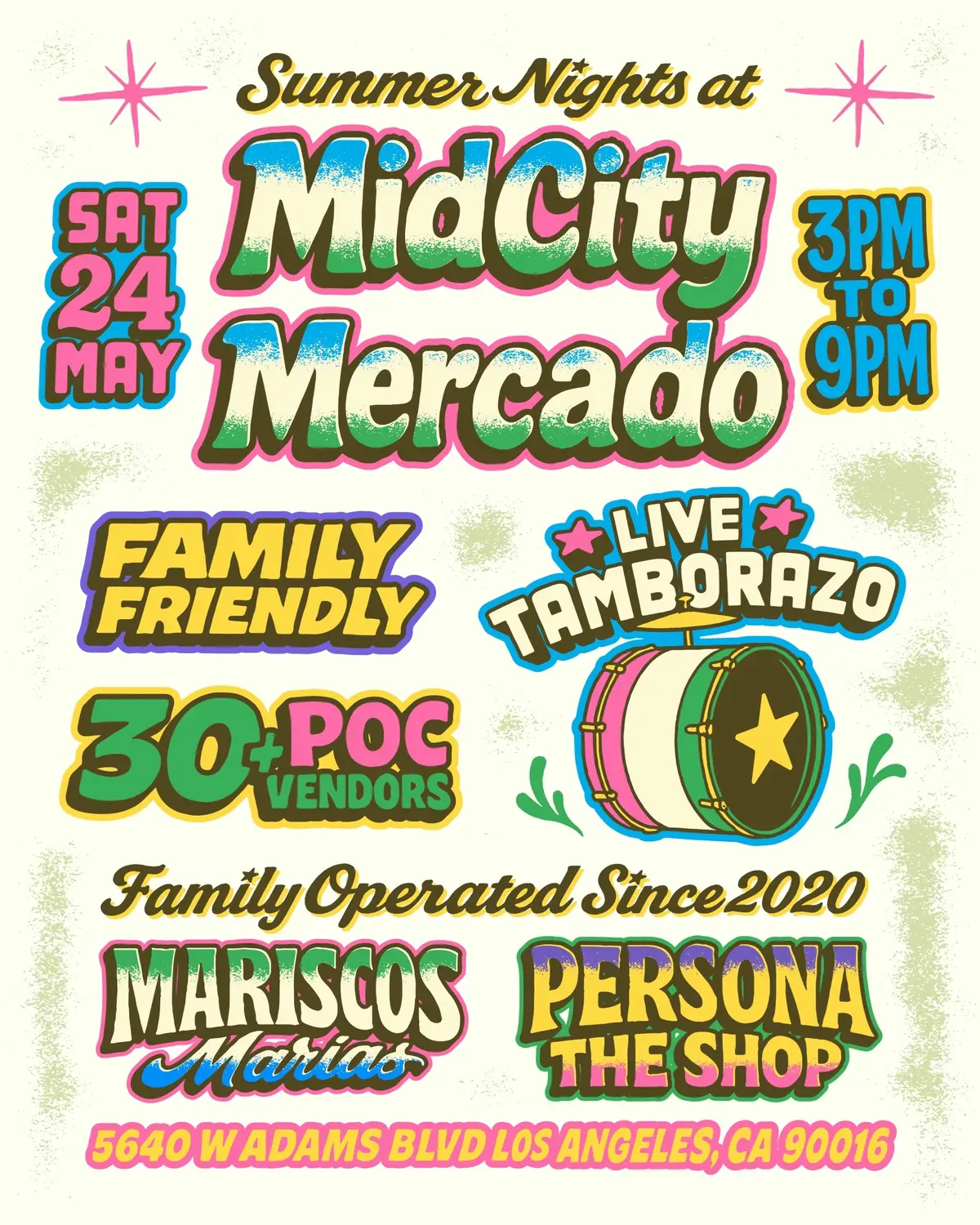 THIS SATURDAY ‼️📣 @Midcity Mercado 