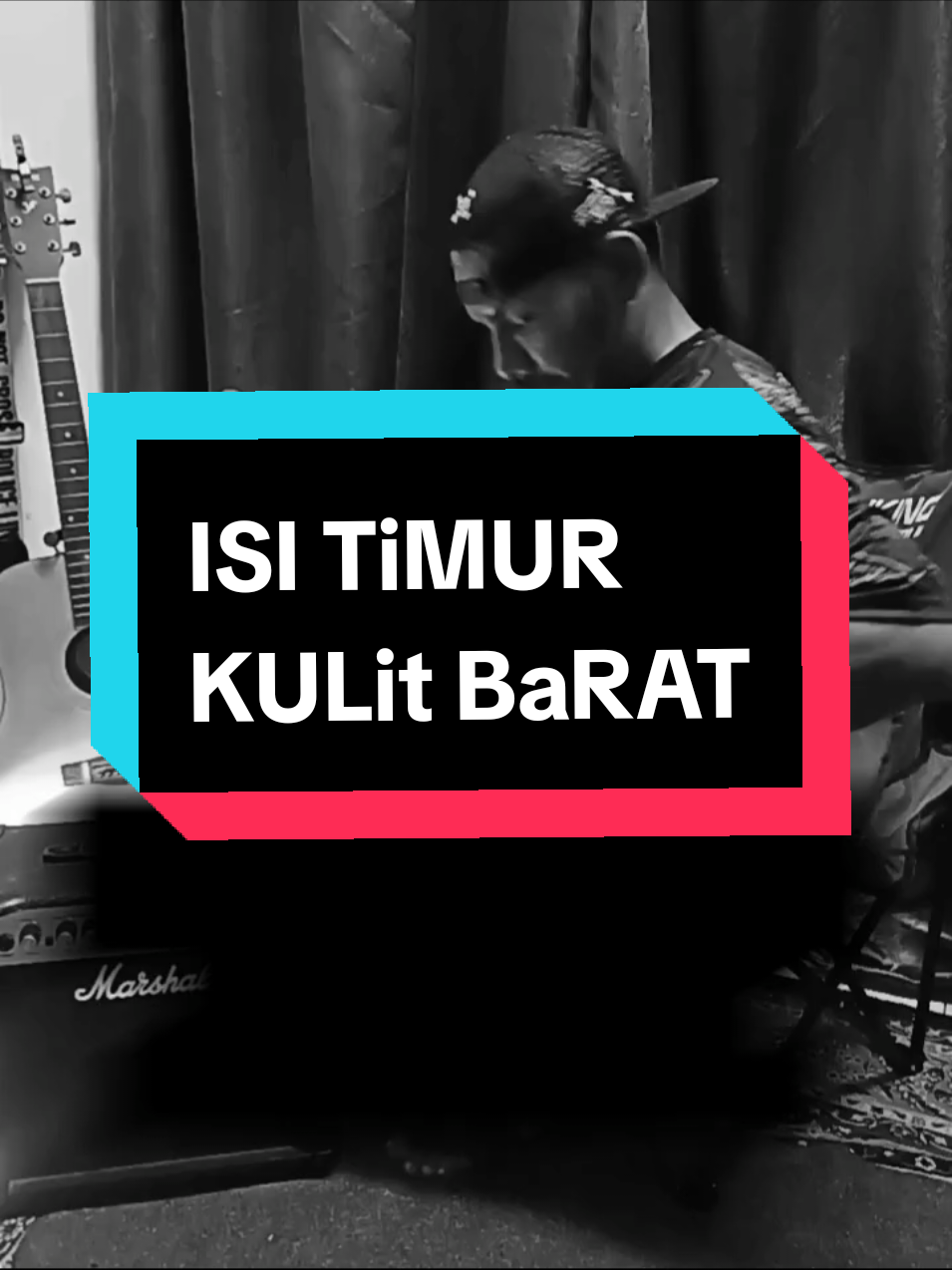 Baca Tajuk Kulit, Tulis Ada Isi 🤘 #daddyron #rock #tiktokguitarist #nostrings #motivasihidup #byheart #reallife #tiktokguitar #fyppppppppppppppppppppppp 