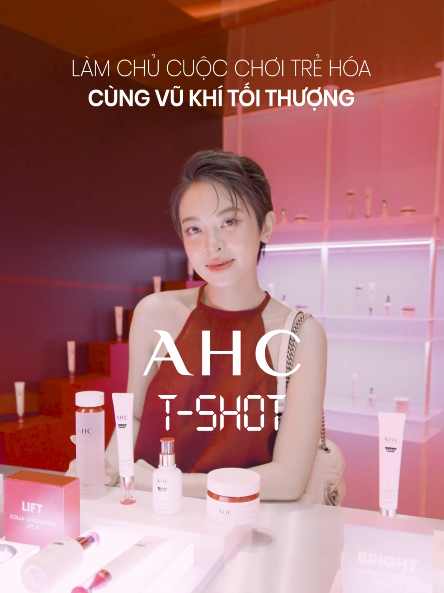 Làm chủ cuộc chơi trẻ hóa cùng vũ khí tối thượng AHC T-shot  #AHC #AHCVietnam #SkinGame #SkinGameTshot #So1HanQuoc