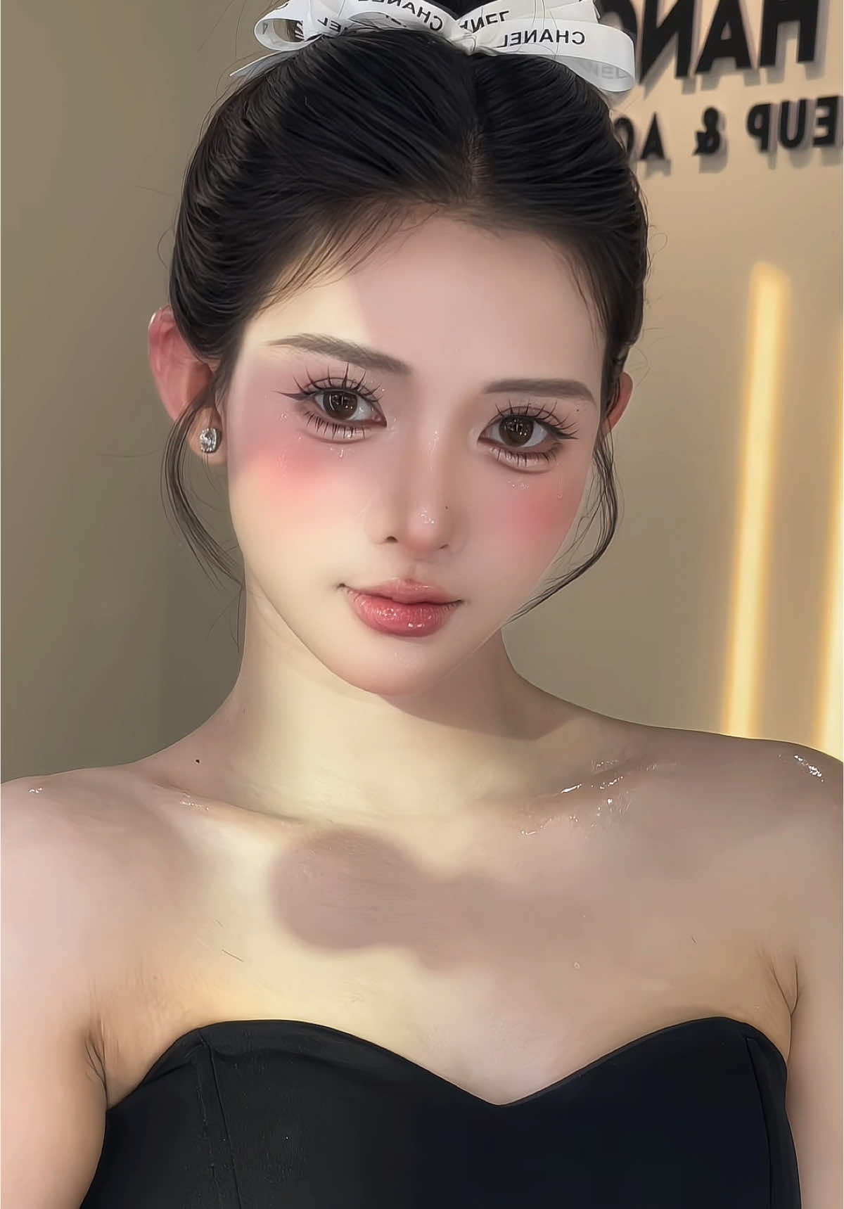 Nghỉ trưa ngắm tone make xinh #THUYHANGTHUYMAKEKEUP #dadep #makeuptiec #xuhuong #makecodaudep #trending 