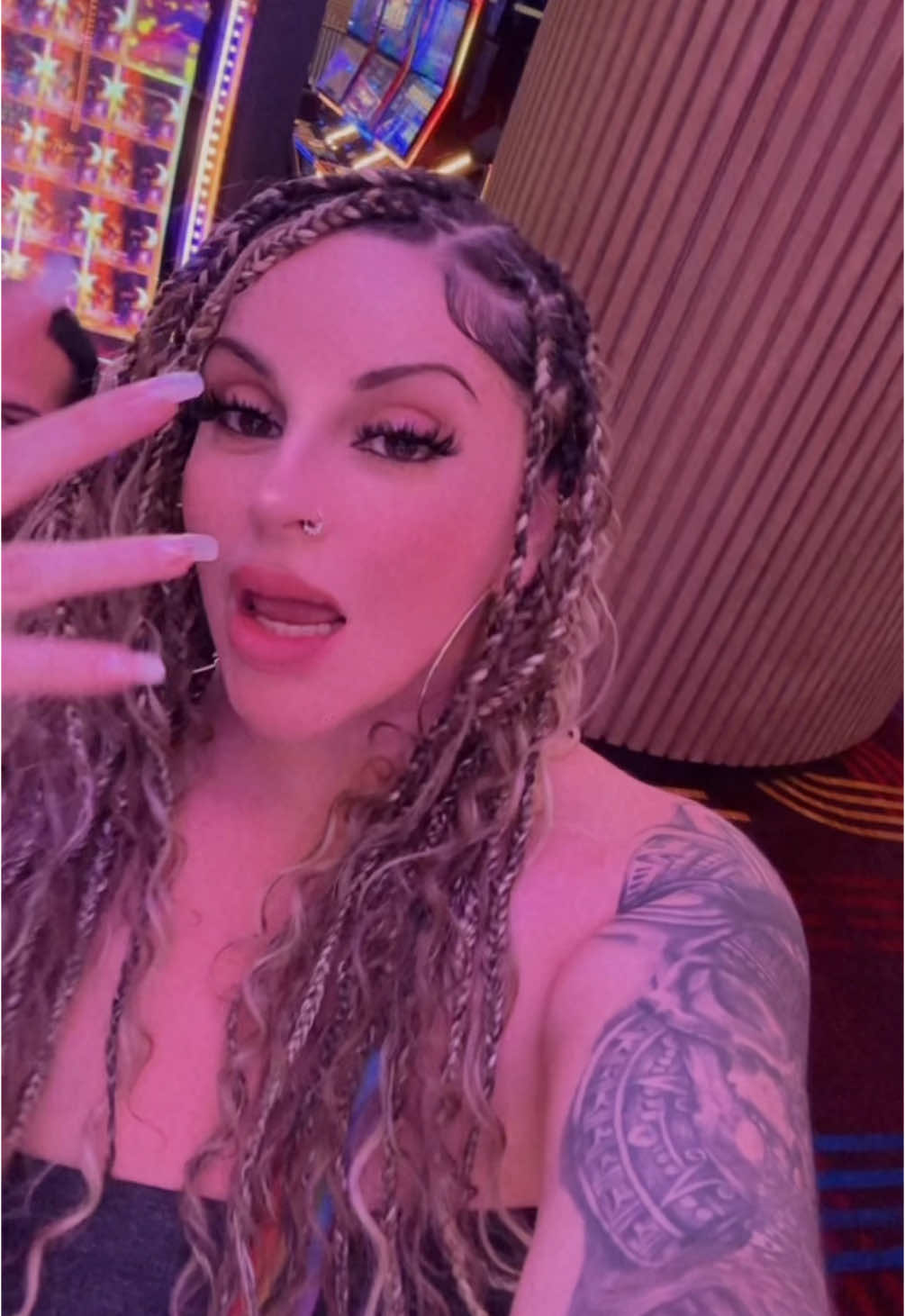 Y’all know what the fuuh going on! @ThaGreatest🏆 got me right and tight in Las Vegas! Pewiodttt!!!  . #msparker #snack #fyp #ForYourPage #ForYouPage #viralvideo #HairTrends #HairTransformation ##BohoBraids #MermaidBraids #VacationBraids #HairBraider #BaddieBaddieShotOClock #trending #california #bayarea #LA #FromTheBayToLA #sexy #grownandsexy #latina #NailsHairCheck #fitcheck 