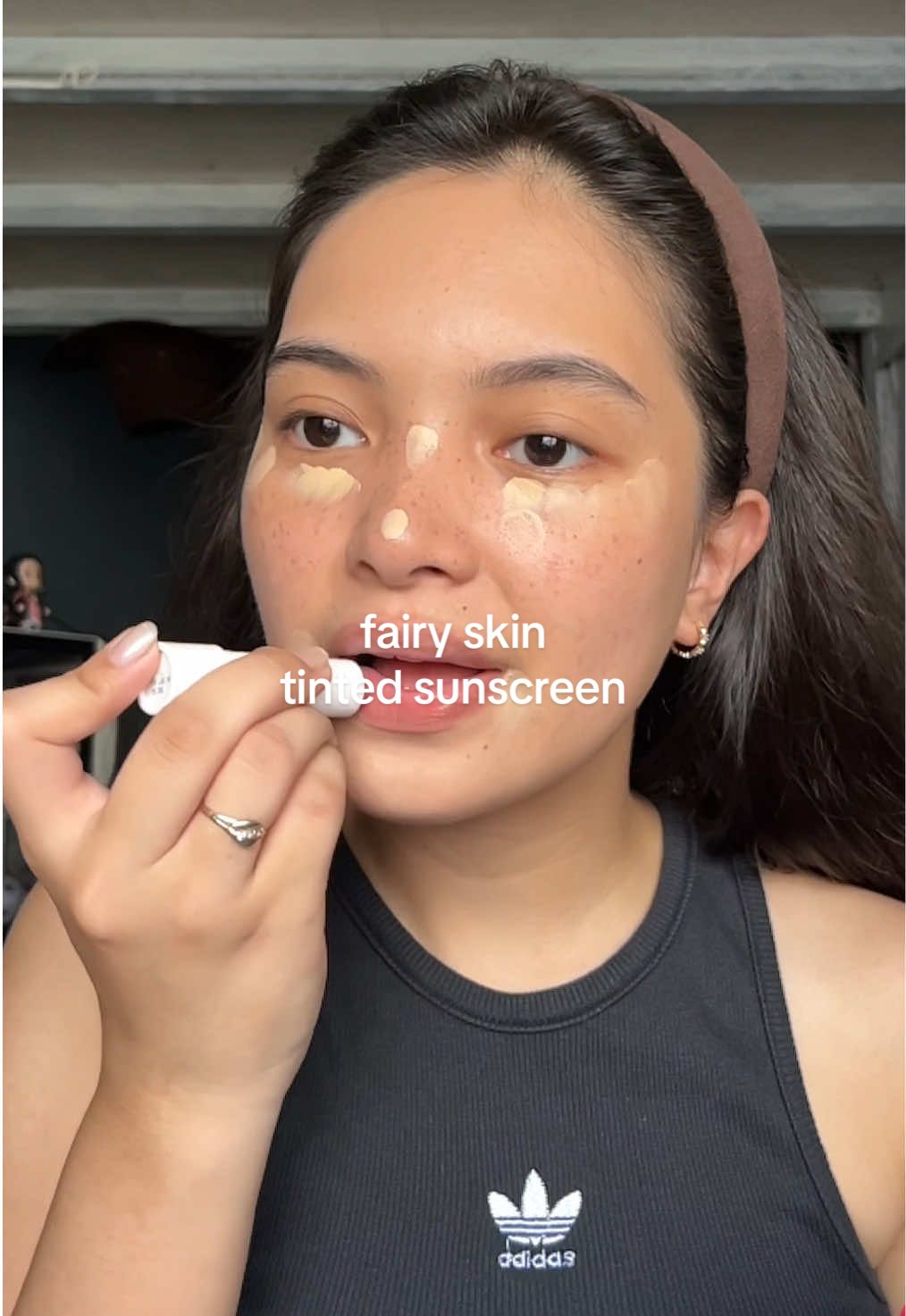 my tinted sunscreen era haha    #FairySkin #PremiumSkincareForAll #PremiumTintedSunscreen #sunscreen @Fairy Skin Hub 