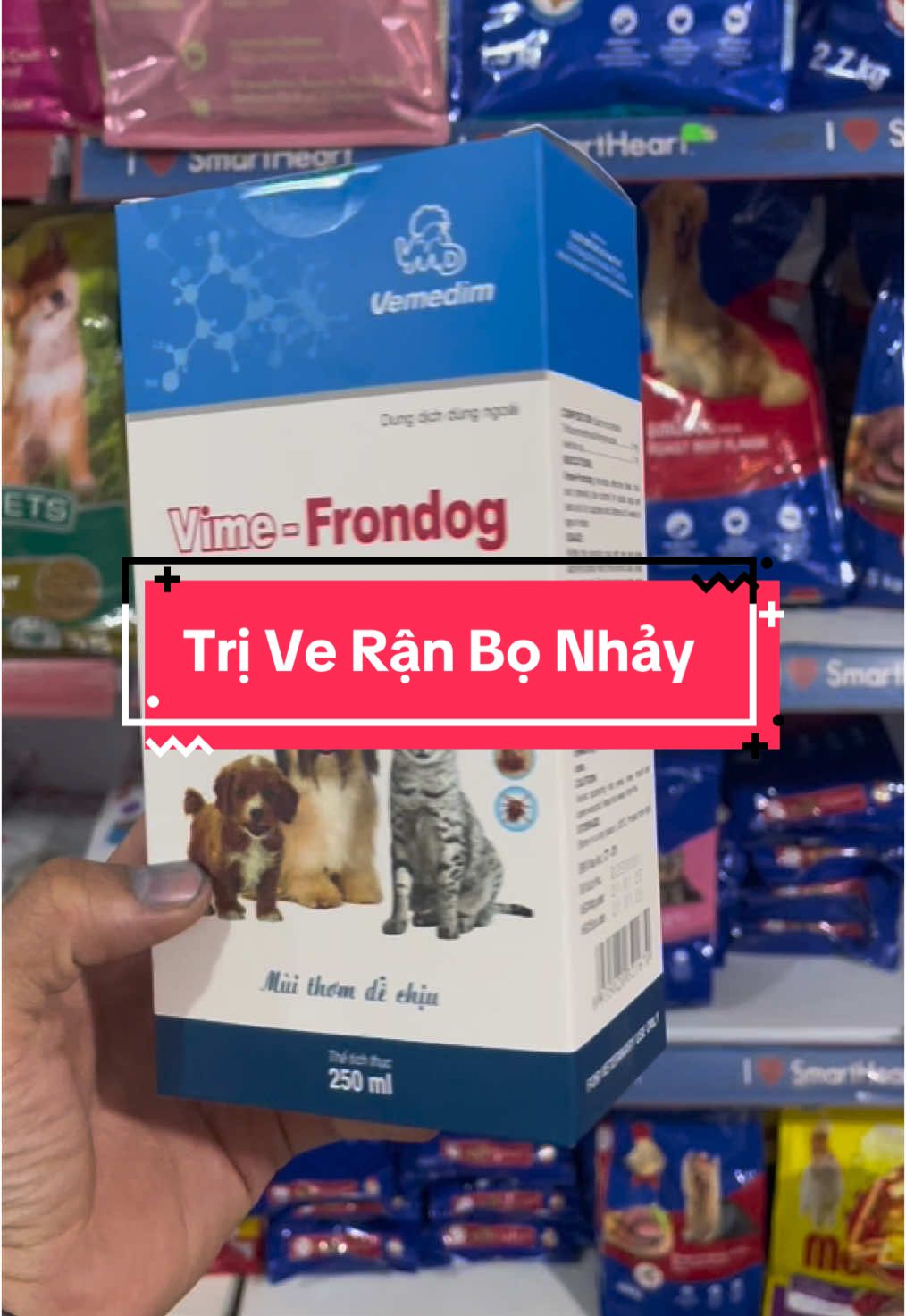 Mùa ve rận tới rồi khách ưiii #thuoctriveran  #chomeodethuong #xuhuong 