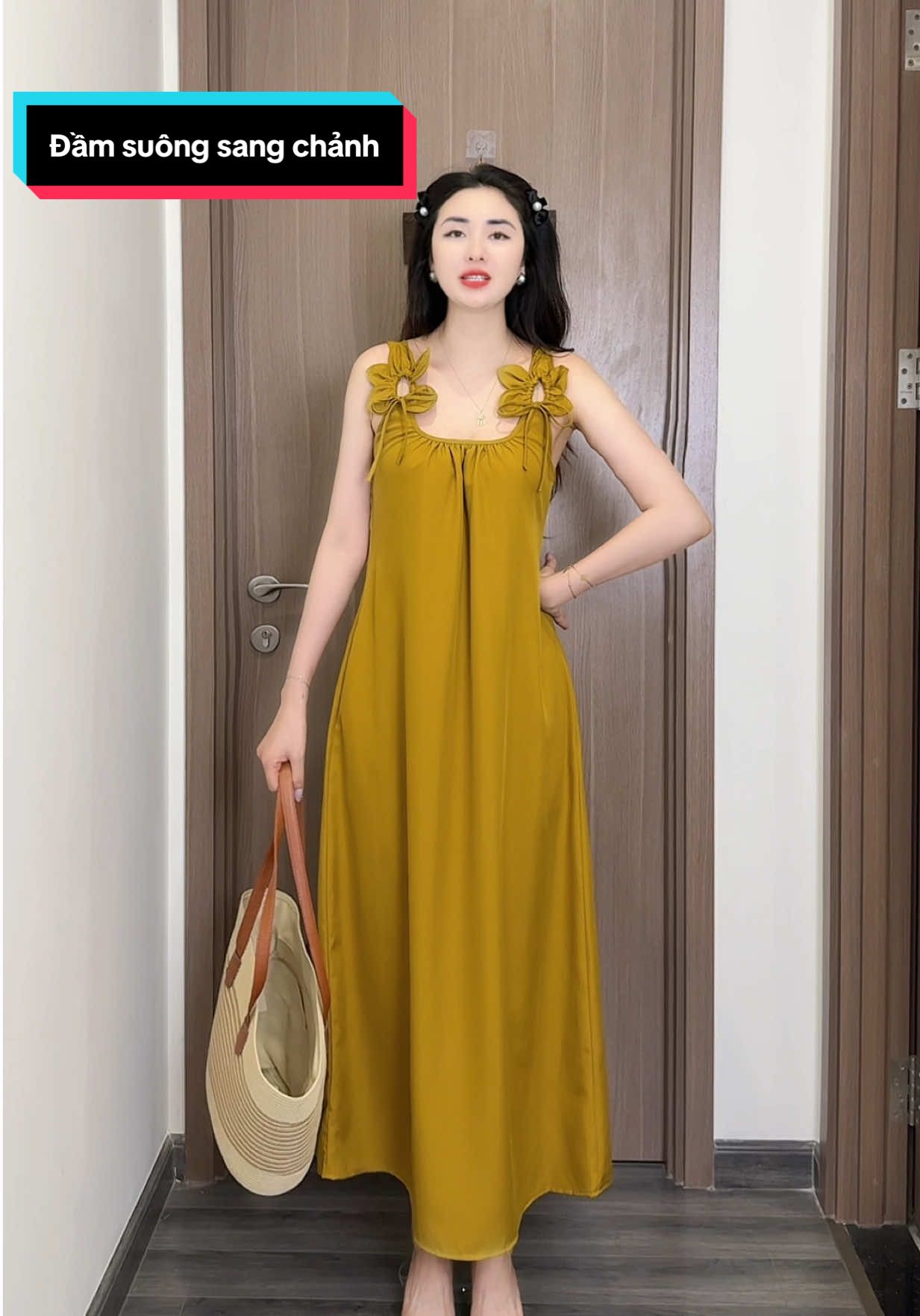 Nhìn sang thế này mà giá 1xx các bà không nghe nhầm đâu 😍 #thudongxudaily #review #xuhuong #vay #vayxinh #damsuong #damsuongrong 