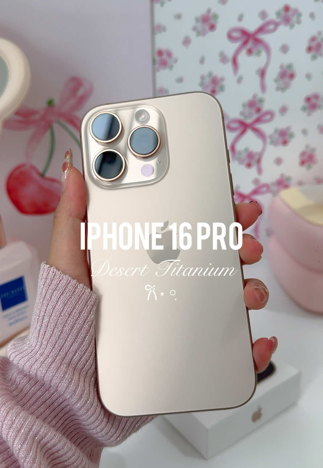 Part 3 | ASMR Unboxing iPhone 16 Pro Desert Titanium 🤎 #unboxing #iphone16pro #desert #titanium #deserttitanium 