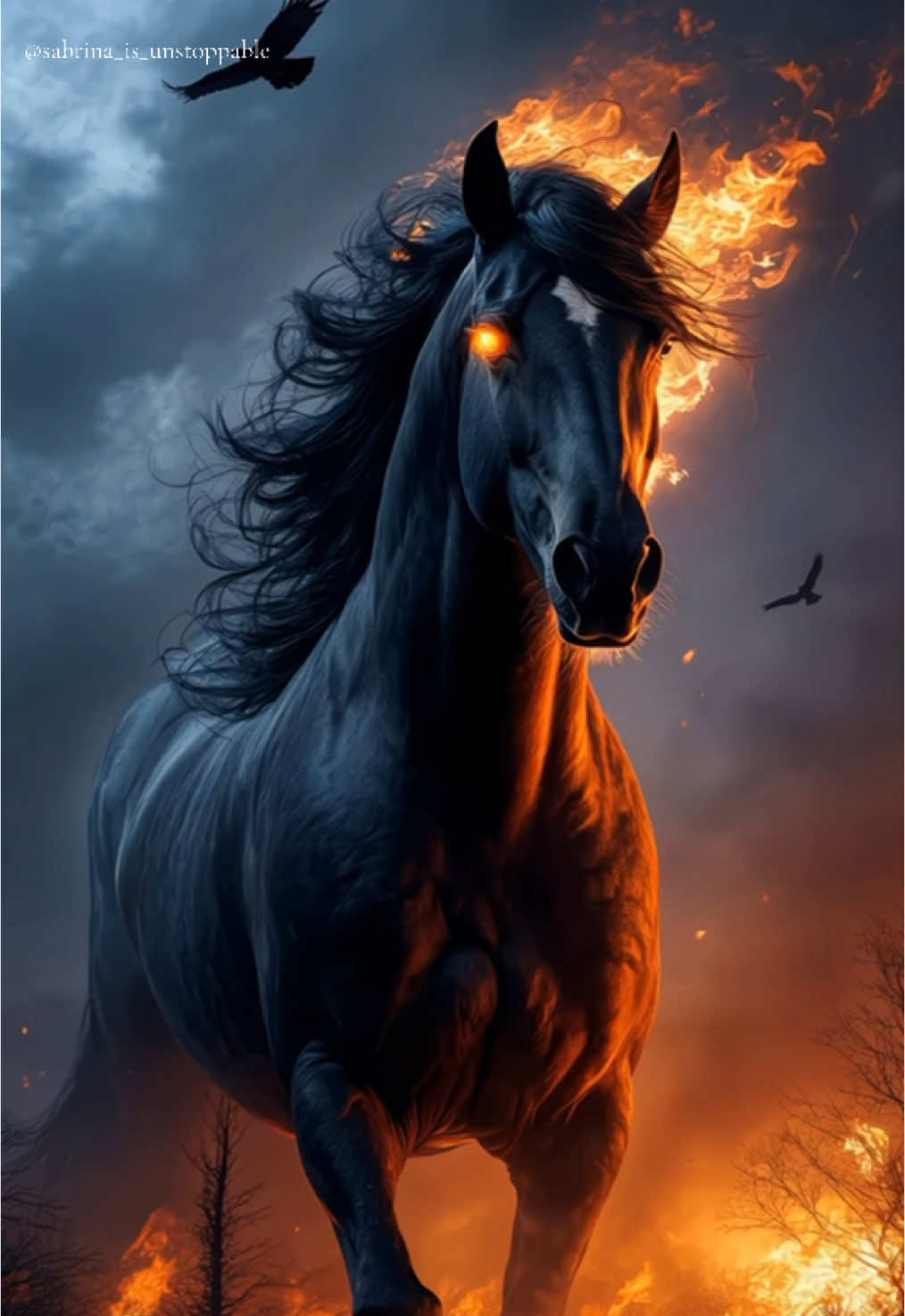 @Peyton Parrish #paytonfan #fantasymagic #aicreation #aimagic #darkfantasy #morph #horse #transformationchallenge 