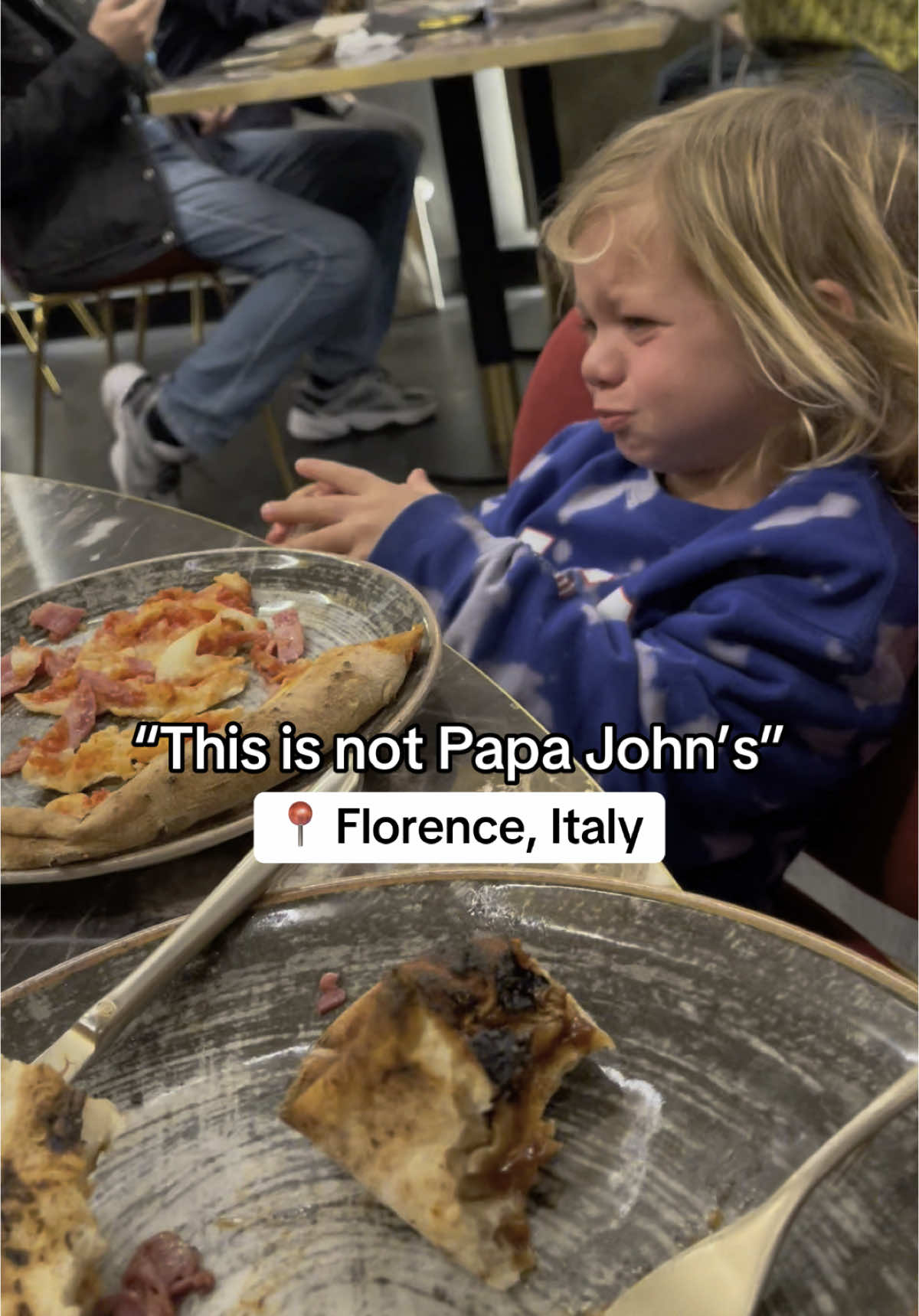 The CHOKEHOLD PAPAJOHNS STILL HAS OVER MY FAMILY EVEN LIVING IN EUROPE ! lol  🤣 @Papa Johns #papajohns #florenceitaly #lol 