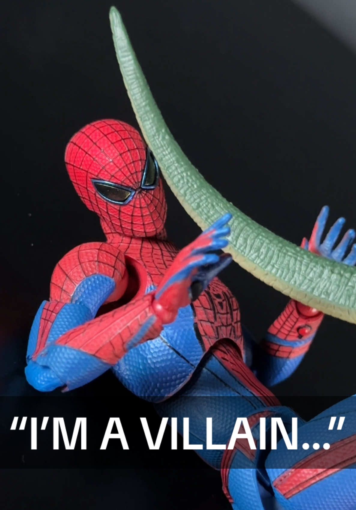 He’s just a misunderstood hero… 💔 #marvel #spiderman #mcu #marveltok #spiderverse #meme #shitpost #fyp #foryou #actionfigures #actionfigure #figtok #fandom #nerd #marvellegends 