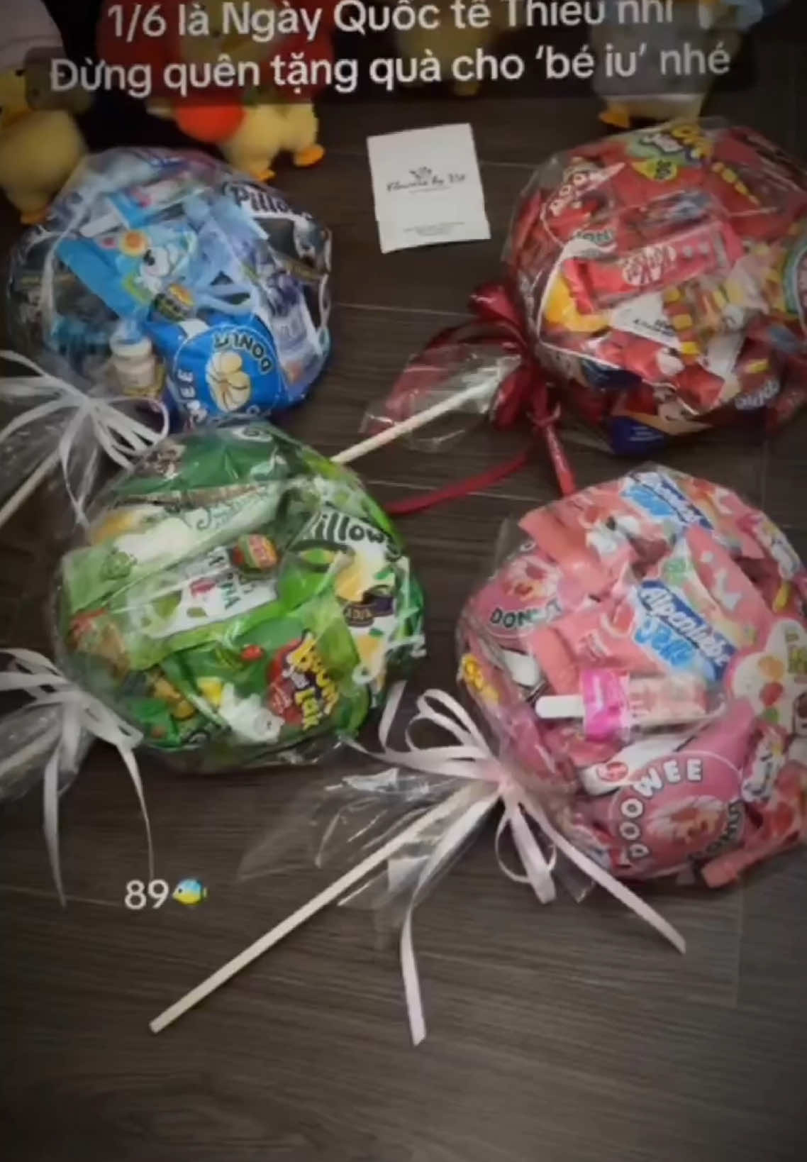 1/6 quà cho embe. Tag ngay any vào embe ơi #quaxinh #handmade #quoctethieunhi 