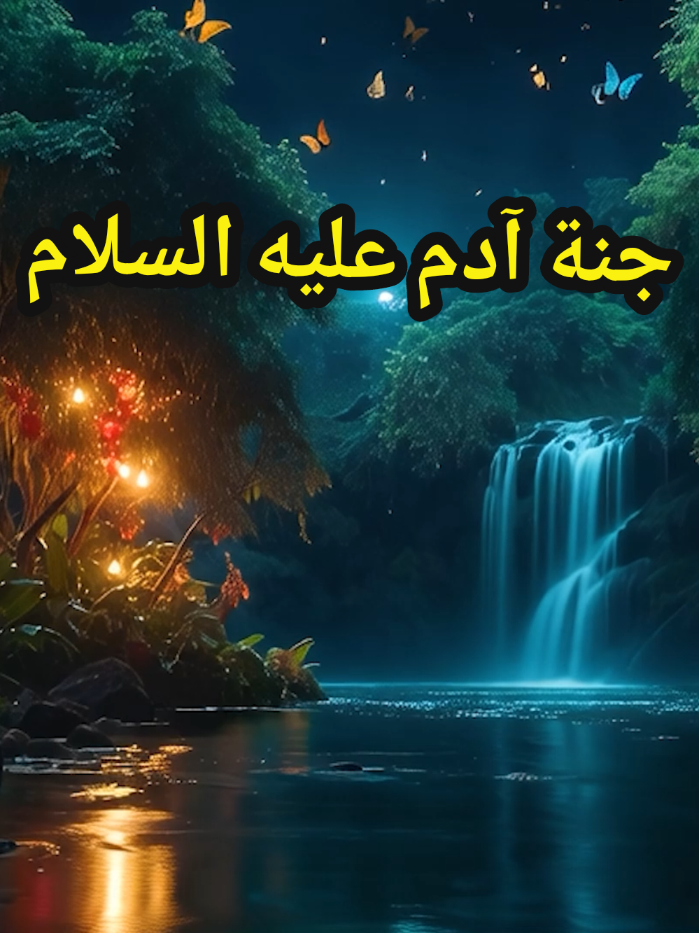 جنة آدم عليه السلام  #الجنة #آدم #رسول_الله_صلى_الله_عليه_وسلم #عليه_افضل_الصلاه_والسلام #قصة #قصص #سلام 