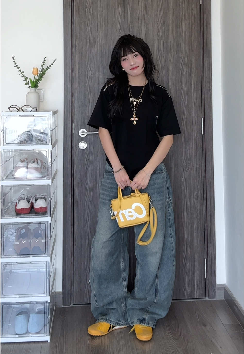 +1 Outfits idea đi cà phê tâm sự vừa xinh vừa thoải mái cho mấy bà @KARANTS #OOTD #viral #2chijbell #karants 