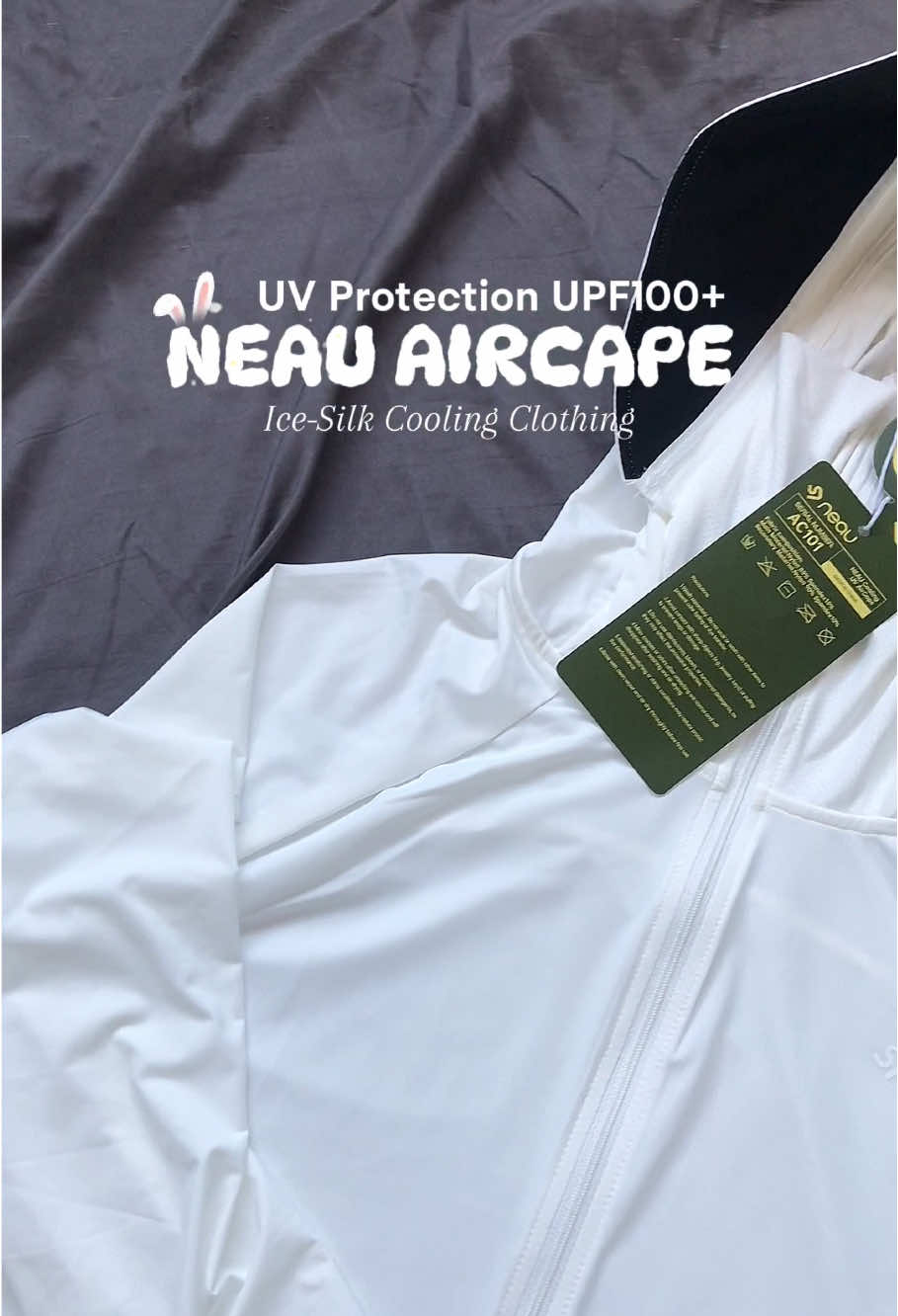 if up until now gamit mo padin pang cover is makapal na jacket, girl! you must try this one! super comfy and lightweight lang kapag sinusuot and sure 100% kang protected sa sunlight. #neau #uvprotection #jacket #uvjacket #jacketuvprotection #sunprotection 