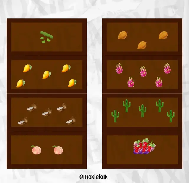 Grow a Garden Layout Ideas! @moxiefolk_ 