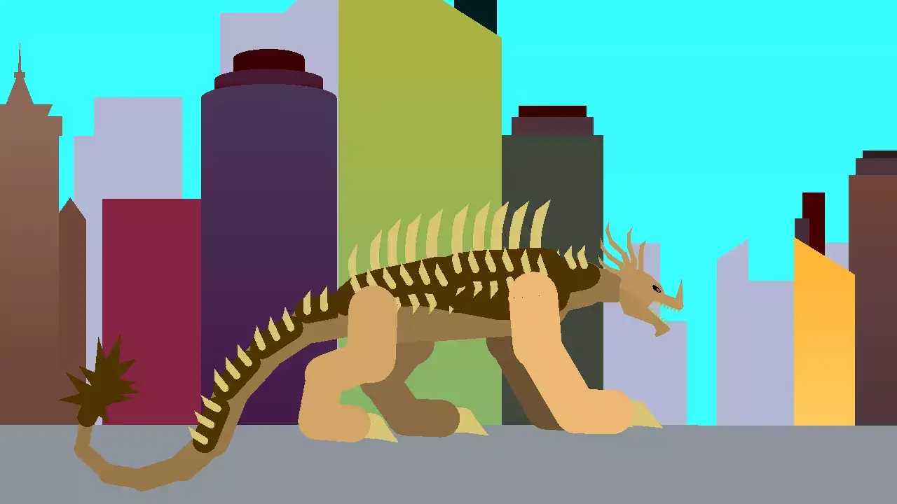 legendary anguirus he join  now i hope they put in the movie the gxk supernova if not i will cry