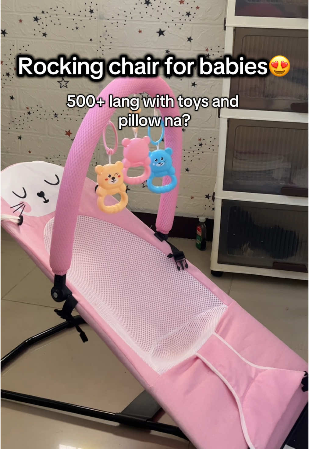 Rocking chair for babies💤 #rockingchair #babyrockingchair #recommendations #recommendationsforyou #helpyourbabysleep #withtoys #creatorsearchinsights #affiliatetiktokshop #affiliatemarketing #affiliate 