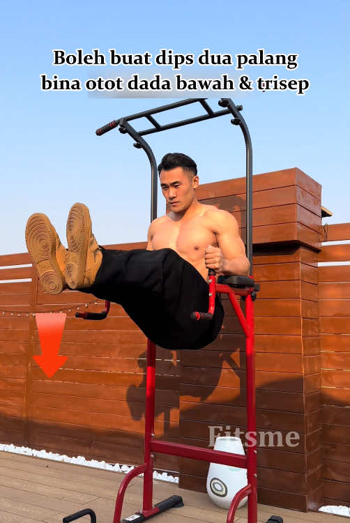 Full-Body Workout Station: Pull-Ups, Push-Ups & Core Training in 1 Rack 👐 #PullUpBar #HomeGym #StrengthTraining  #gmy 