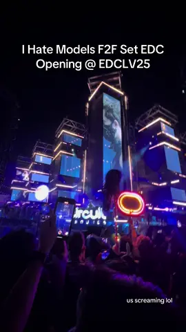 we were freaking outttttt this set changed my life @I Hate Models (Official) #edclasvegas #edc #electricdaisycarnival #techno #technomusic #hardstyle #rave #festival 