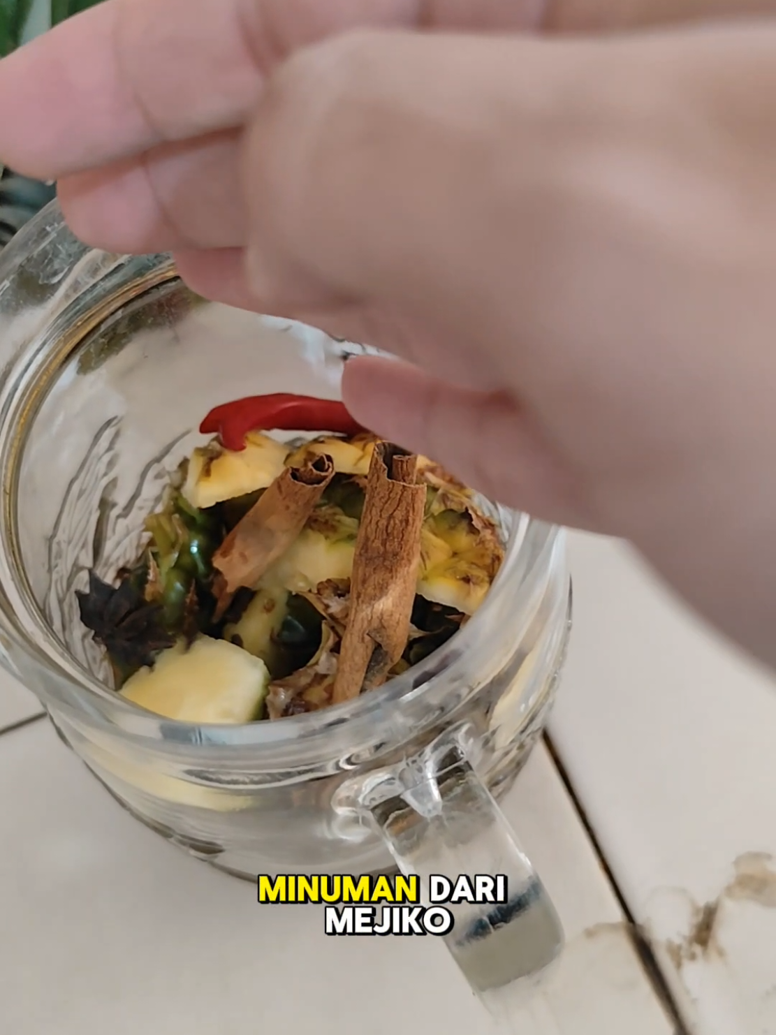 Probiotik yang bisa kita bikin sendiri di rumah dengan cita rasa mexico. Namanya tepache. Rasanya enak, segar, kaya aroma tapi baik buat kesehatan usus. Muka yang sering jerawatan bisa jadi masalahnya justru di pencernaan. Gerd Sama maag juga tuh, masalah pencernaan juga. Harus banget konsumsi probiotik setiap hari. Udah bikin ini aja #probiotik #jerawathilang #gerdanxiety 