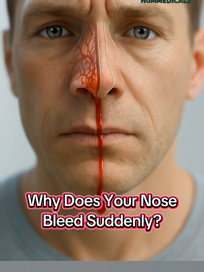 Sudden nosebleeds in summer? Here's why heat triggers it – explained in 3D! #fyp #nosebleed #nose #bleed #nosebleeding #LearnOnTikTok #medicaltiktok #healthforall #staysafe 