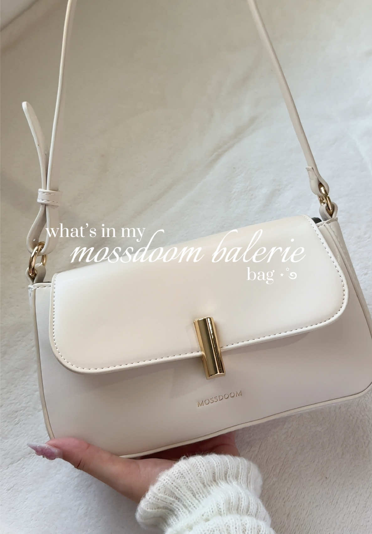 MOSSDOOM | Balerie Bag ⋆⑅˚₊ what’s inside my bag? #mossdoom #mossdoombag #baleriebag #shoulderbag #armpitbag #womensbag #bag 