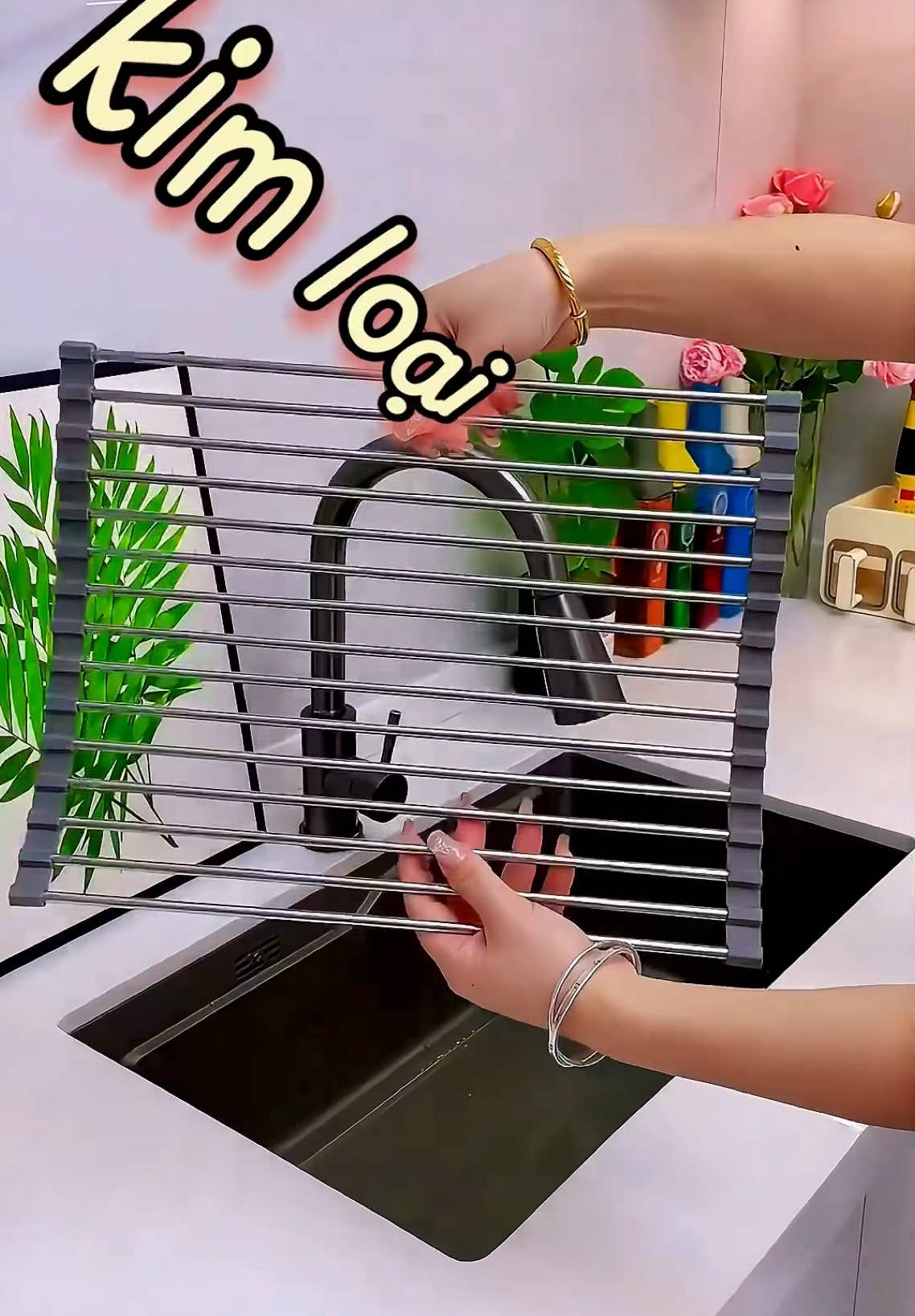 khay úp chén bát gác bồn rửa chén, cái giá úp chén này có thể úp chén bát để ráo nước hay để thớt lên làm đồ ăn cũng được luôn #khayupchendia #giaupchenbat #giaupbatdia #khayupchenbat #dogiadung #mê_rì_diu 