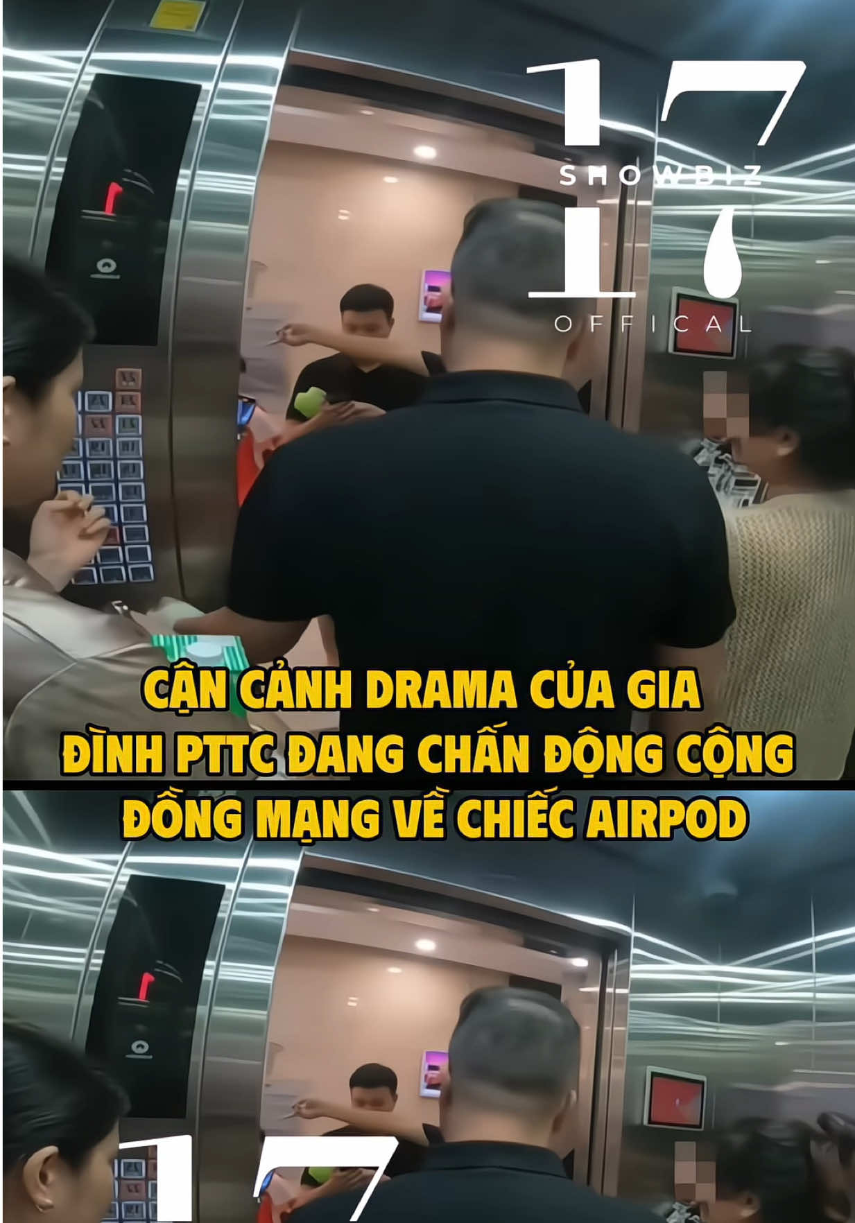Cận cảnh drama của Gia Đình PTTC chấn động cộng đồng mạng về chiếc airpod #17showbiz #17network 