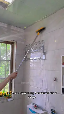 Cây chà sàn nhà tắm đa năng tiện lợi #mingiadung #caychasan #caychasannhatam2in1 #caychasanvagatnuoc #caychasangatnuoc2trong1 #caychasannhatam 