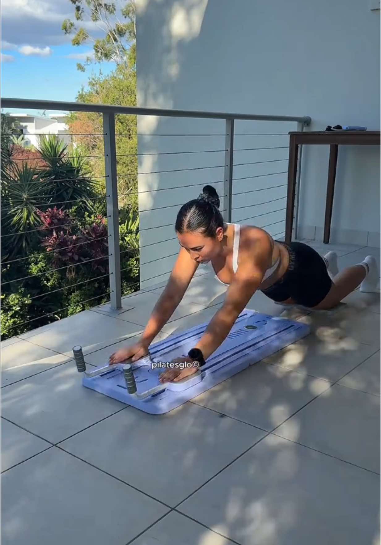 Your new fave way to tone at home — strong core, sculpted body, no gym needed. Tap the link to get yours today. #pilates #lagres #pilatesworkout #homeworkout #pilatesboard #