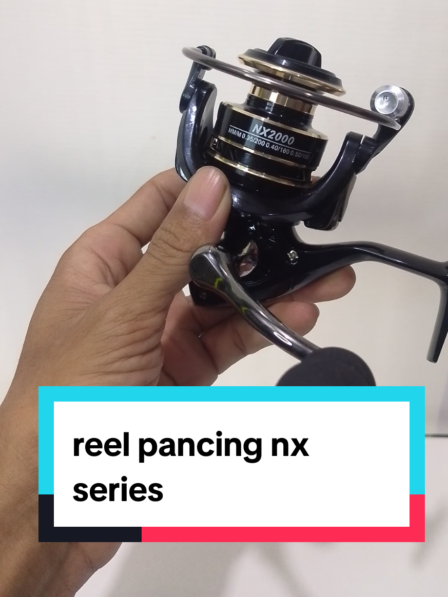reel pancing nx series spool handle metal ukuran 2000-6000 #reelpancing #reelpancingmurah #reelpancingberkualitas #reelnx 