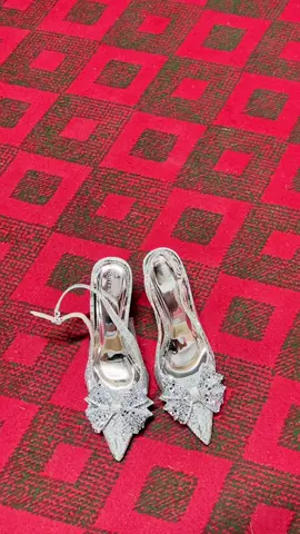 Giày nơ bạc blink blink xinh lấp lánh #haiyenshoes #hottrend #giaycaogotnu #9cm #7cm 
