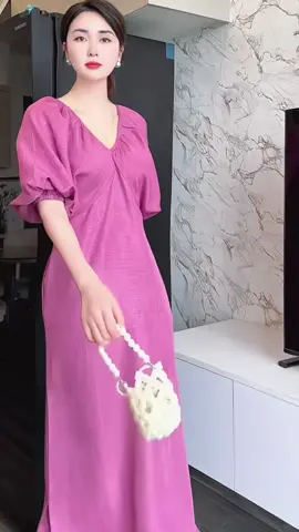 D89 - Đầm Cánh Dơi Tay Bồng #váy #vayxinh #vaysuong #thoitrangnu #xuhuong 