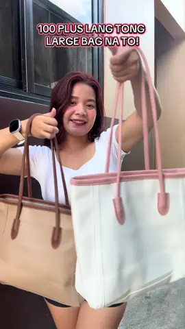 100 plus lang may ganito ka na kagandang bag #totebag #largebag #largecapacitybag #schoolbag #schoolbagforwomen #officebag #totebags #shoulderbag #shoulderbagforwomen 