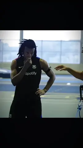 Kounde back to training...💀🤡 #fcbarcelona #kounde🇫🇷 #viral_video #foruyou #fyp 