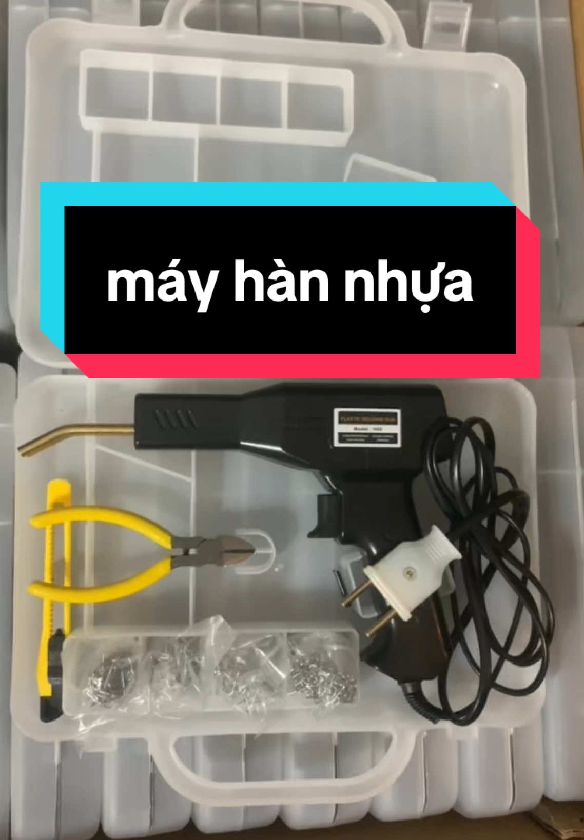 máy hàn nhựa dàn áo?? cho anh em thợ sửa chữa #daysuaxetayga 