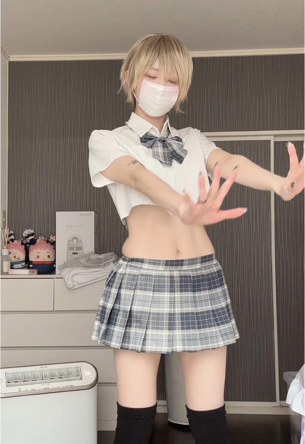 金髪ショート久々🍒ྀི