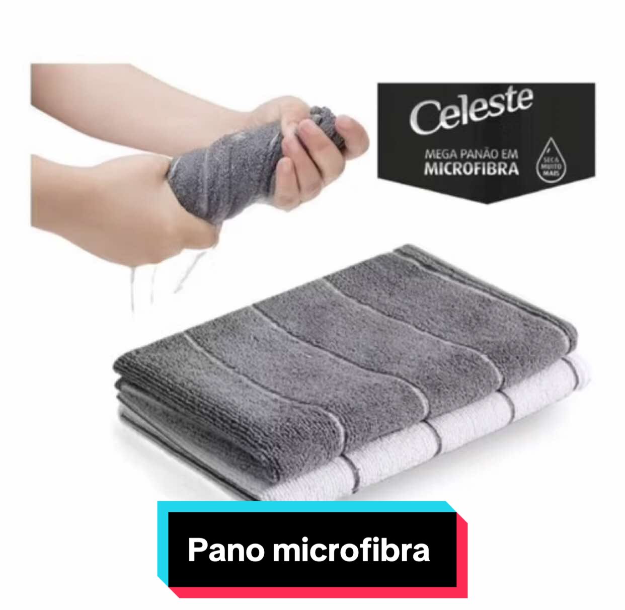 Achei na Shopee  #pano #microfibra #limpeza