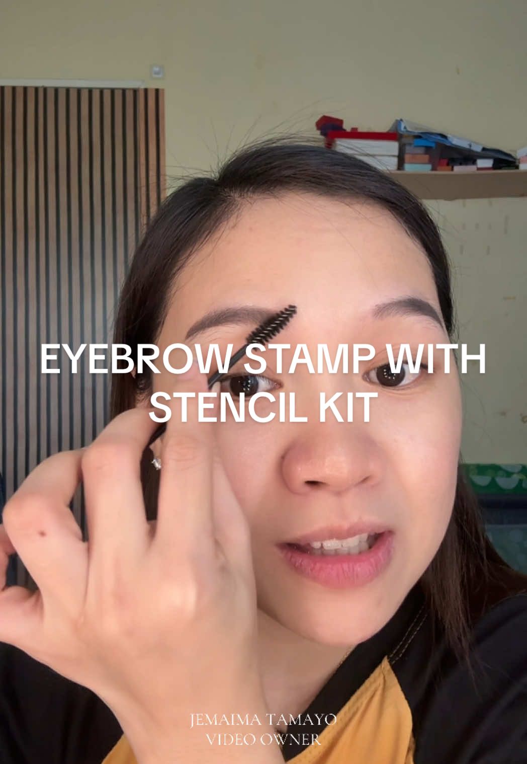 perfect sa mga di marunong magkilay ☺️ #eyebrowstamp #eyebrowstampstencilkit #eyebrow #fyp 