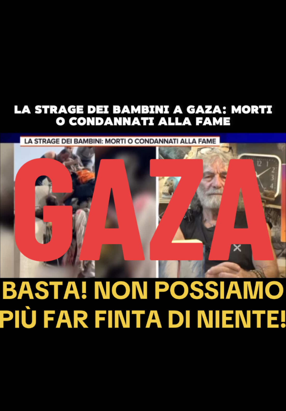 NON CHIUDERE GLI OCCHI! GUARDA FINO ALLA FINE! NON POSSIAMO PIÙ FARE FINTA DI NIENTE! 🙏 La strage dei bambini a Gaza: morti o condannati alla fame 💔 #gaza #guerra #basta #reportage #esemprecartabianca #biancaberlinguer  Servizio di @È sempre Cartabianca 