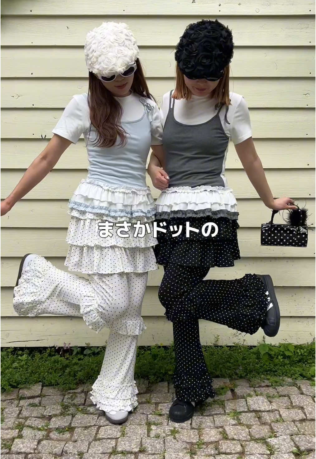 新作のドットスカートとパンツが出るよ🍀*゜ トレンド感強めで可愛すぎる!!絶対GETしよ👭🏼💖 #wc#ダブルシー#カジュアルコーデ#ガーリーコーデ#韓国ファッション#海外ファッション#トレンドコーデ#トレンドアイテム #プチプラコーデ #きょこ #今日のコーデ #OOTD #todaysoutfit #koreanfashion #春コーデ #夏コーデ #エンジェルコア #ドット #レイヤードコーデ #155cmコーデ #おそろコーデ
